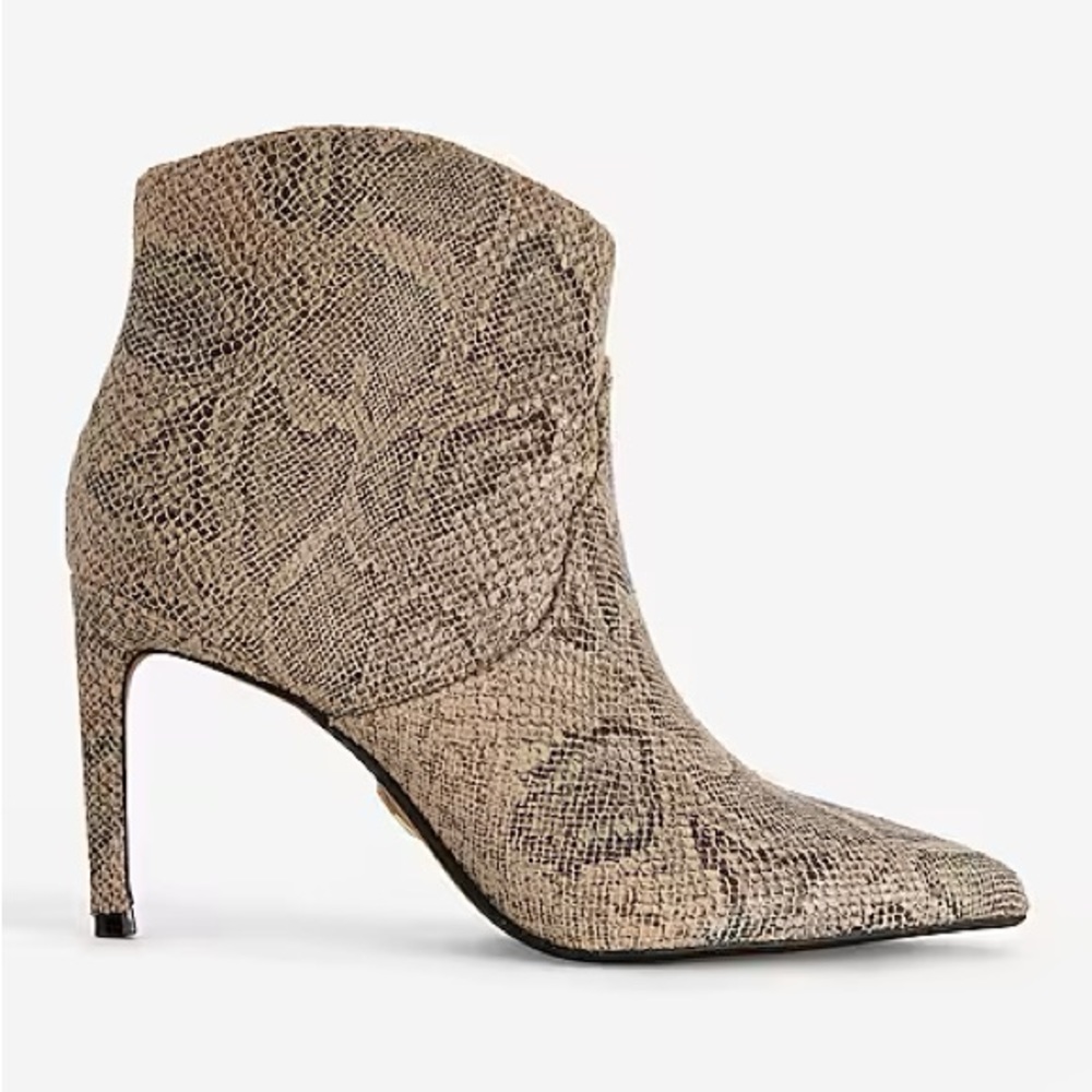 Express Snakeskin Boots